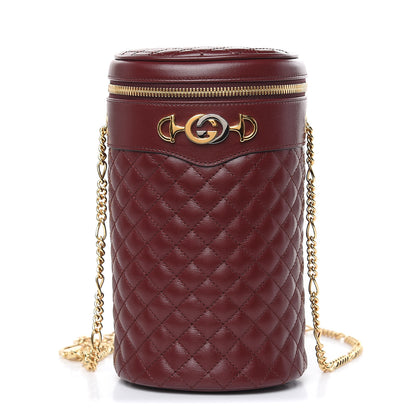 Gucci Calfskin Trapuntata Zumi Belt Bag Vintage Bordeaux 1 of 10