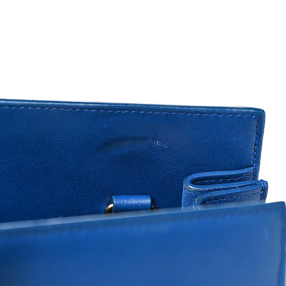 Saint Laurent Calfskin Small Sac De Jour Blue Majorelle 11 of 25