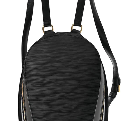 Louis Vuitton Epi Mabillon Backpack Black 7 of 13