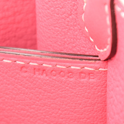 Hermes Evercolor Sac Roulis Rose Azalee 7 of 11
