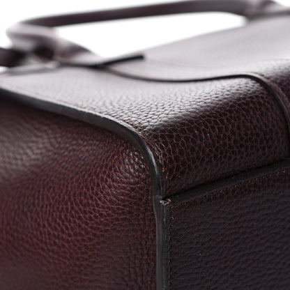 Mulberry Grain Vegetable Tanned Calfskin Small Zipped Bayswater Oxblood 11 of 15