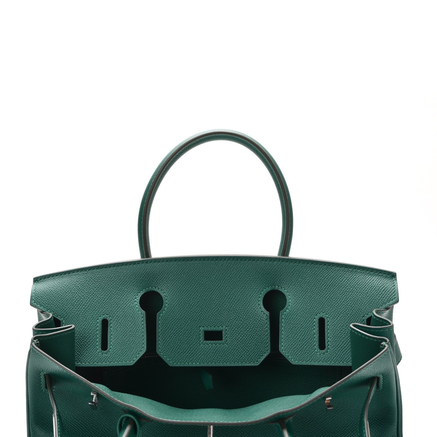 Hermes Epsom Birkin 30 Malachite 9 of 38