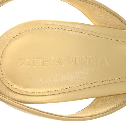 Bottega Veneta Nappa Intrecciato Freckles Ankle Strap Sandals 39 Moon Beam 9 of 11