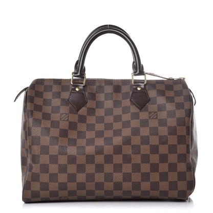 Louis Vuitton Damier Ebene Speedy 30 1 of 7