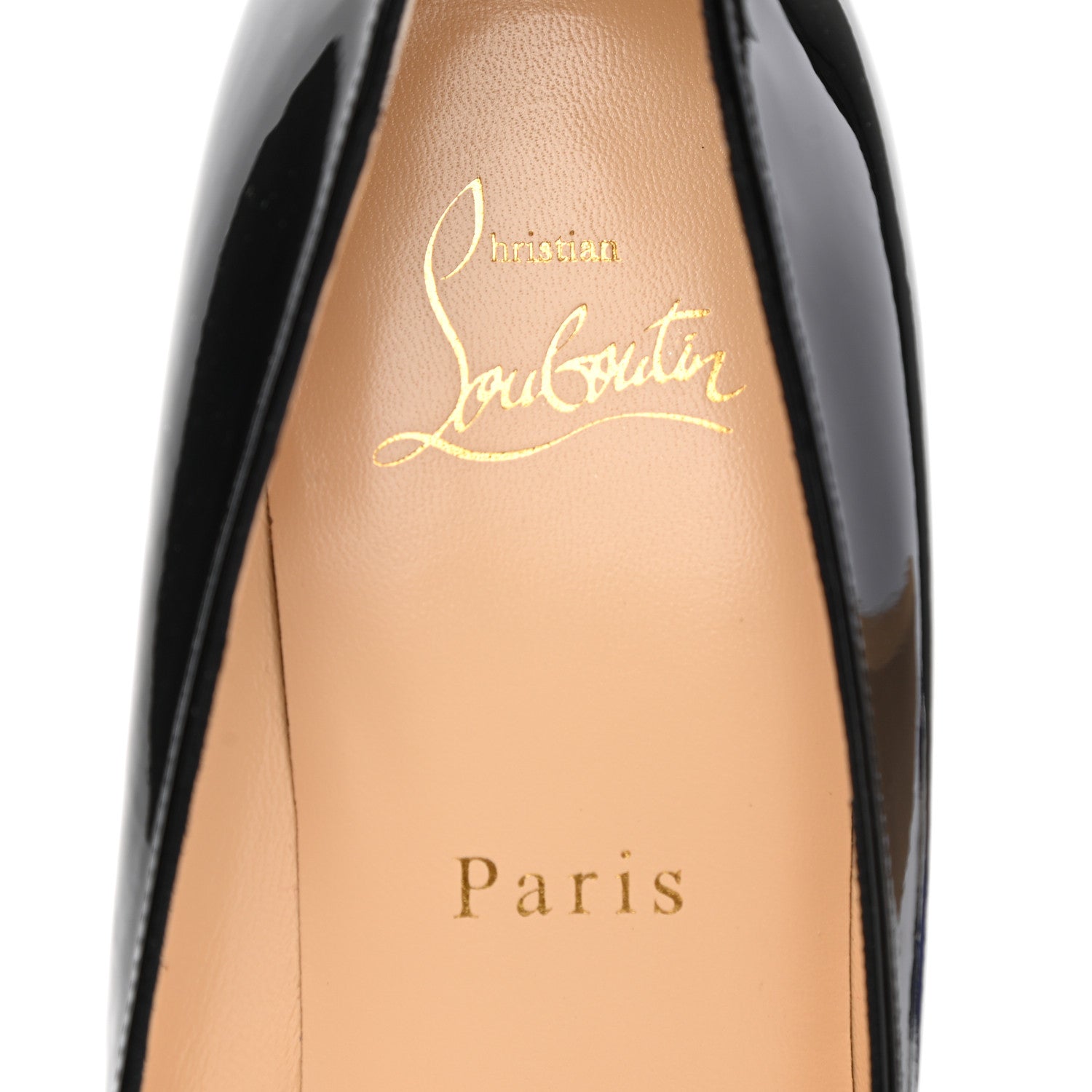 Christian Louboutin Patent Pigalle 100 Pumps 37 Black 7 of 9