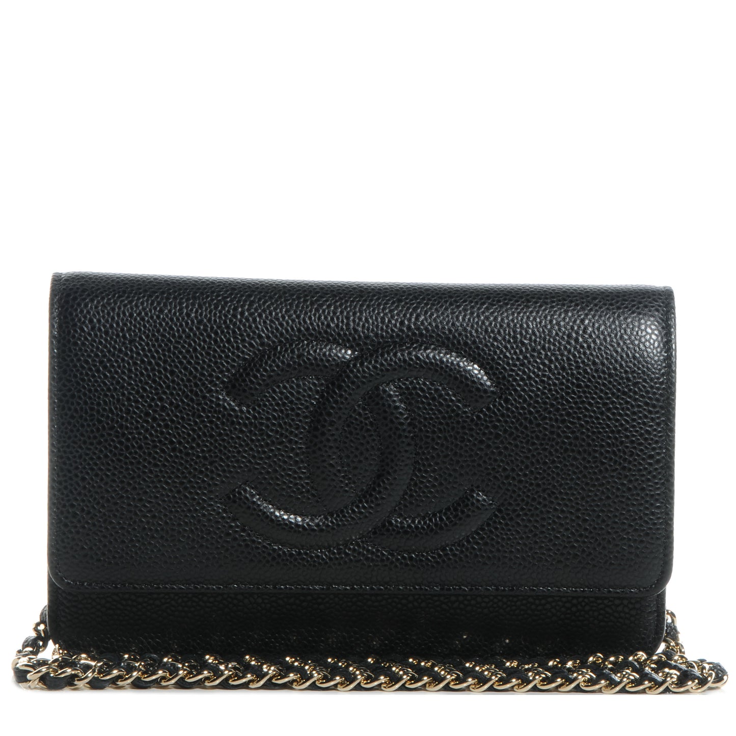 Caviar Timeless CC Wallet on Chain WOC Black