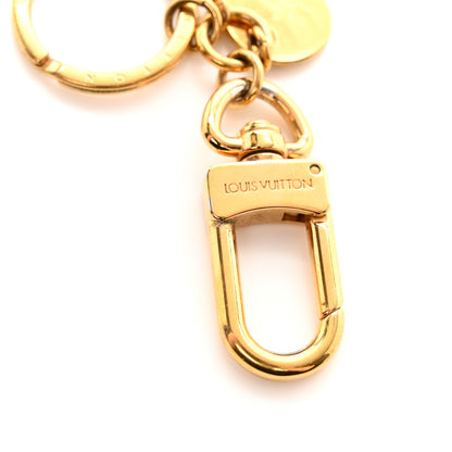 Louis Vuitton LV Circle Bag Charm Key Holder Gold 3 of 4