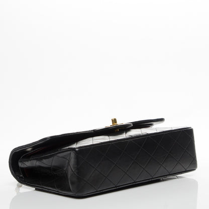 Chanel Lambskin Quilted Medium Double Flap Black 4 of 11