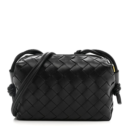 Bottega Veneta Nappa Intrecciato Mini Loop Camera Bag Black 1 of 9