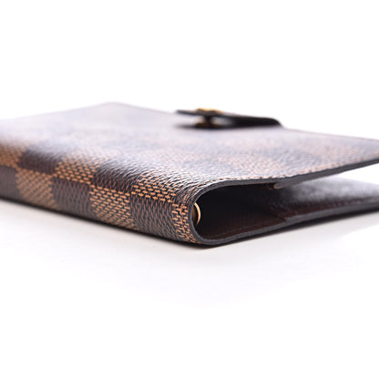 Louis Vuitton Damier Ebene Small Ring Agenda Cover 8 of 9