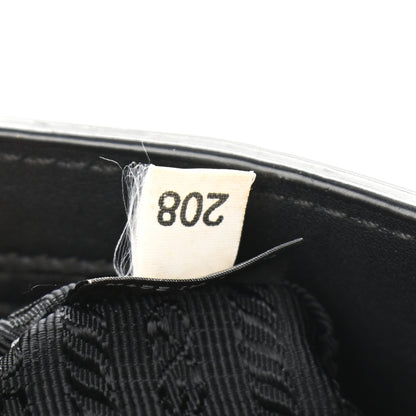 Prada Soft Calf Tote Black 8 of 11