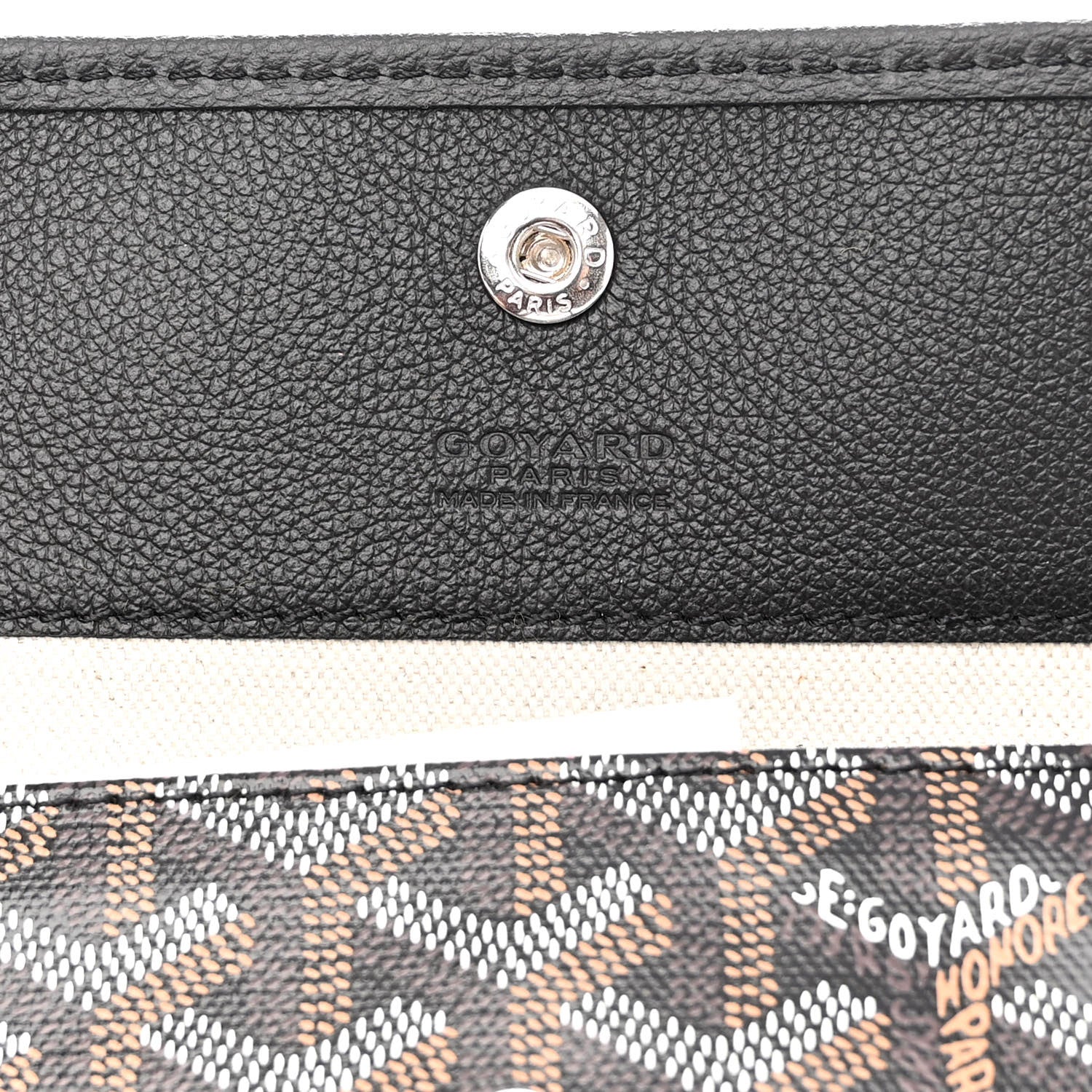 Goyard Goyardine Saint Louis GM Black 6 of 9