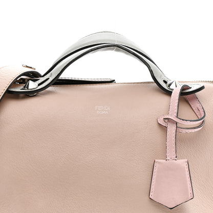 Fendi Vitello Dolce 4 Color Medium By The Way Boston Bag Soap Grigio Perla Multicolor 8 of 17