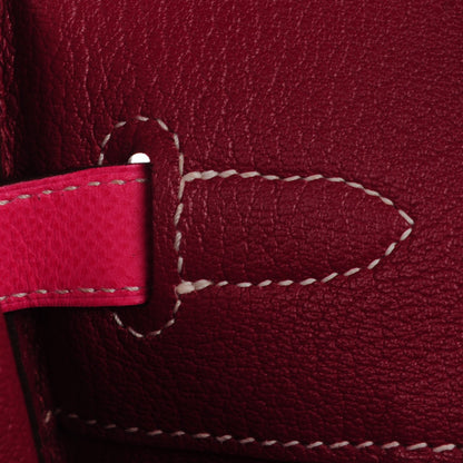 Hermes Epsom Candy Birkin 35 Rose Tyrien Rubis 19 of 27