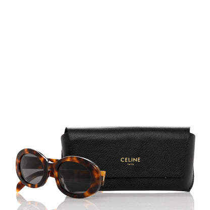 Celine Acetate Triomphe 01 Sunglasses CL 40194U Tortoise 7 of 7