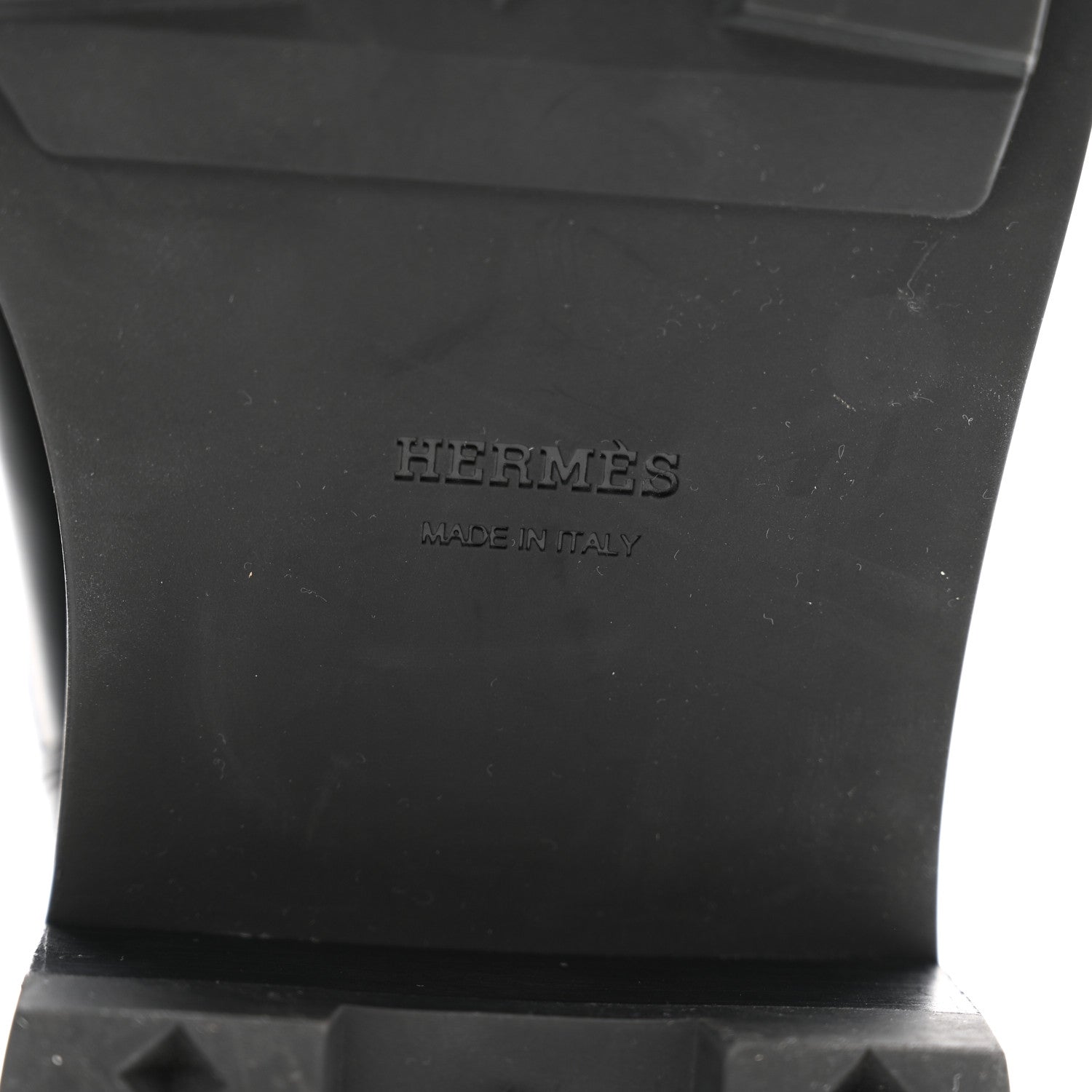 Hermes Glossed Calfskin First Oxford 38.5 Black 8 of 11