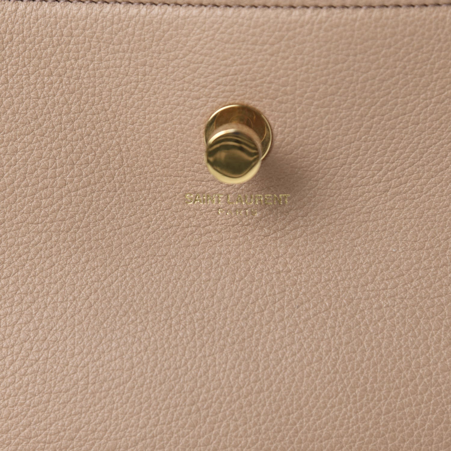 Saint Laurent Calfskin Medium Muse Two Beige 10 of 13