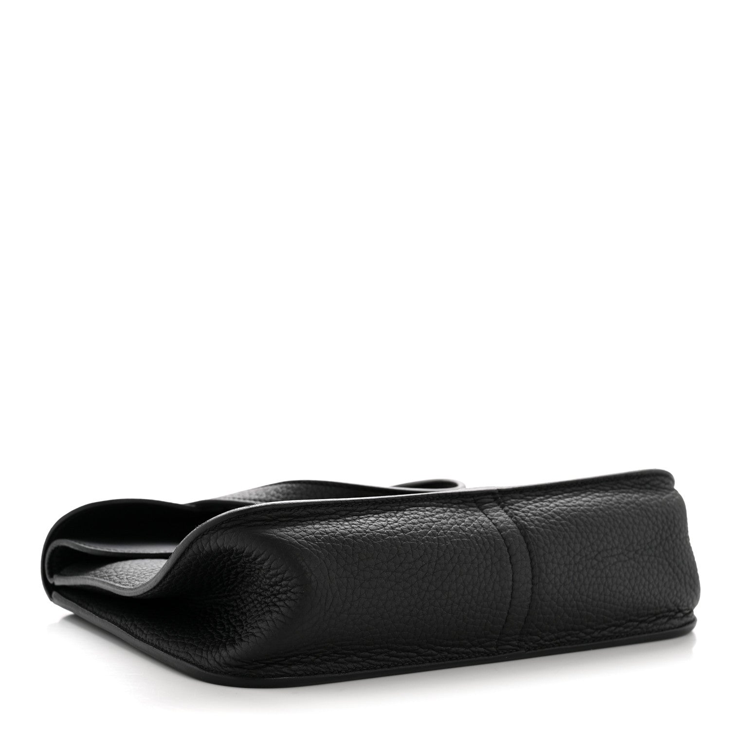 Hermes Taurillon Clemence Halzan 25 Black 4 of 13
