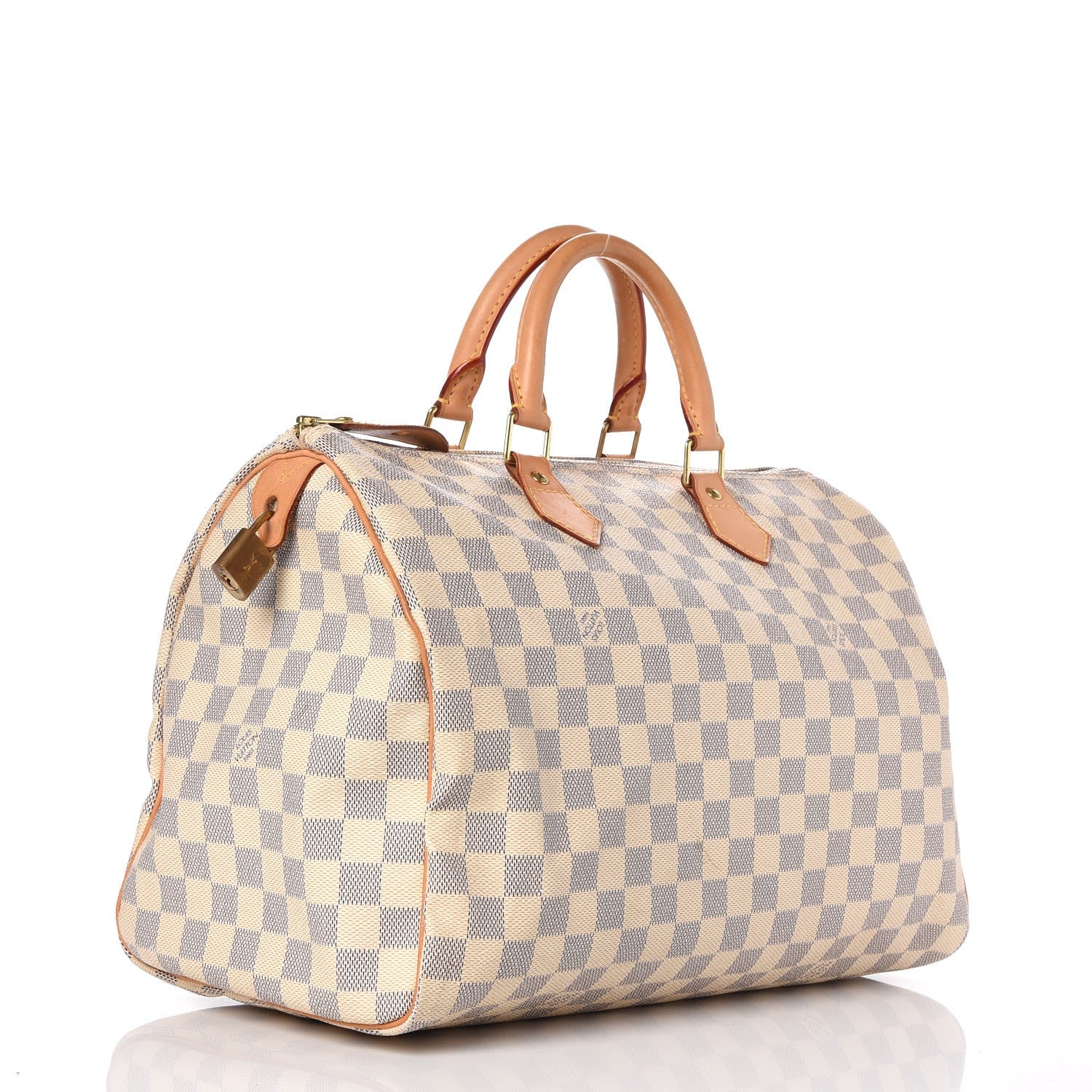 Louis Vuitton Damier Azur Speedy 35 3 of 9