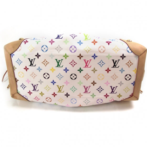 Louis Vuitton Monogram Multicolor Ursula Handbag White 4 of 11