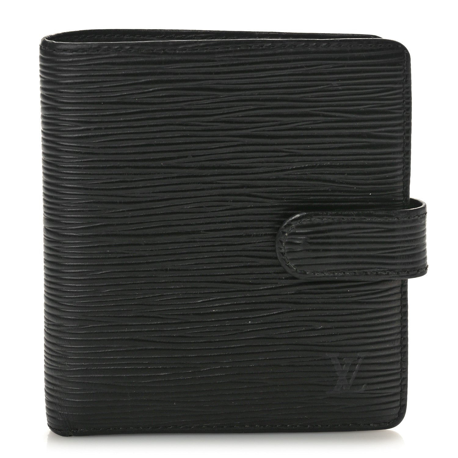 Louis Vuitton Epi Porte-Billets Compact Wallet Black 1 of 8