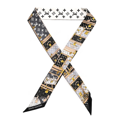 Louis Vuitton Silk Monogram Let's Go BB Bandeau Black 1 of 3