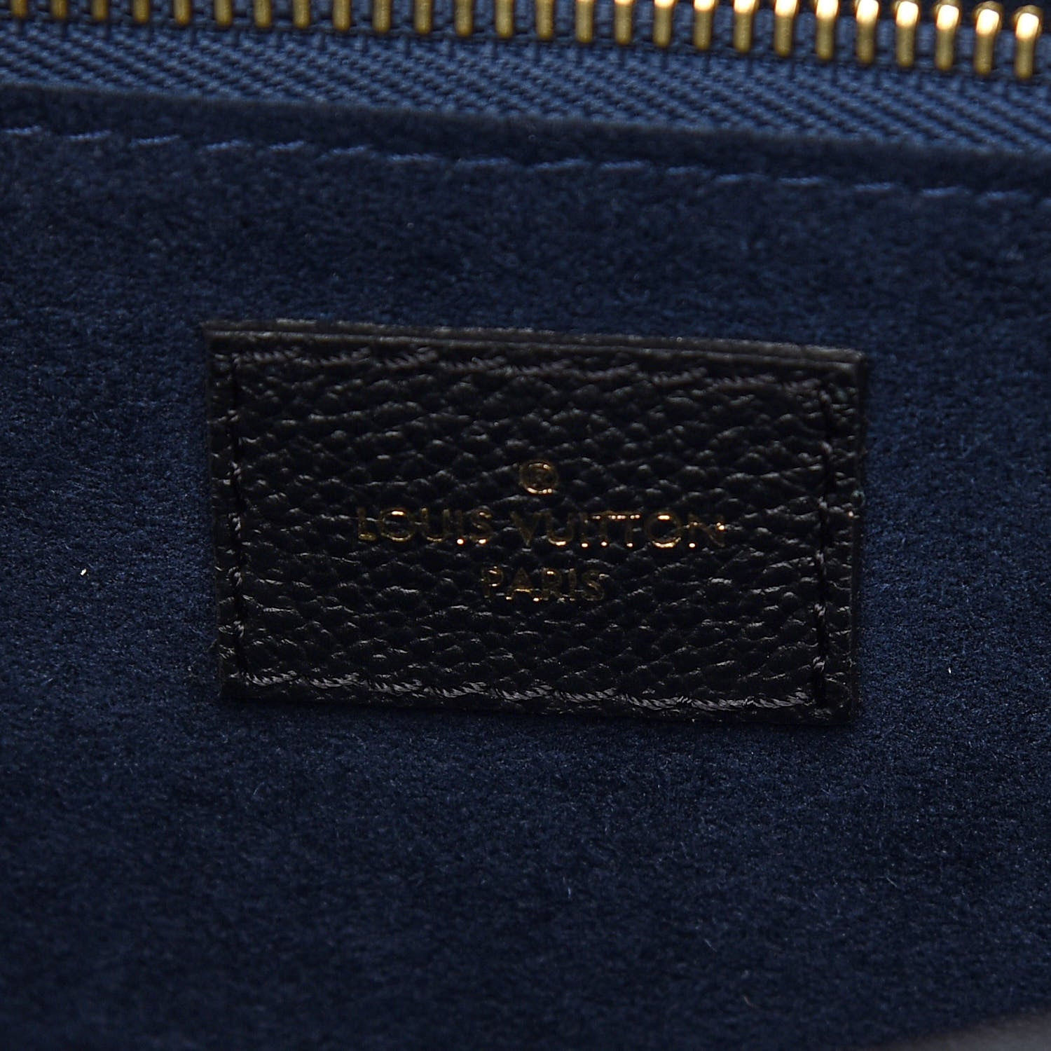 Louis Vuitton Empreinte Monogram Giant Neverfull MM Black 6 of 8