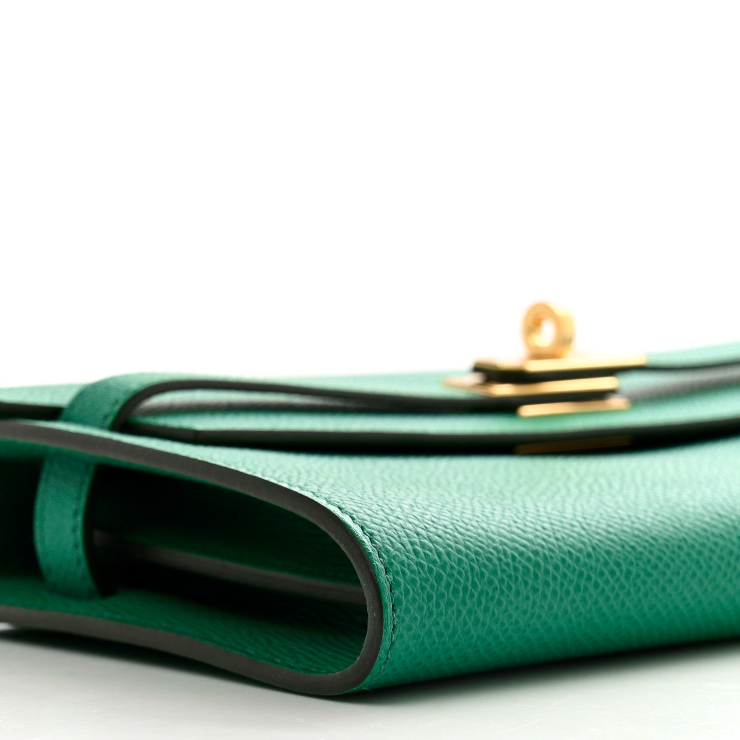 Hermes Epsom Kelly Wallet To Go Vert Jade 8 of 8