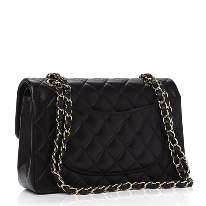 Chanel Lambskin Quilted Small Double Flap Dark Brown 2 of 4