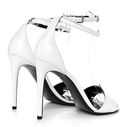 Louis Vuitton Calfskin Call Back Sandals 40 White 4 of 11