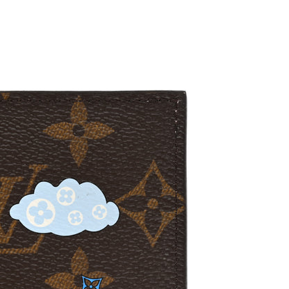 Louis Vuitton Monogram 2020 Christmas Animation Big Wheel Passport Cover Rose Ballerine 8 of 10