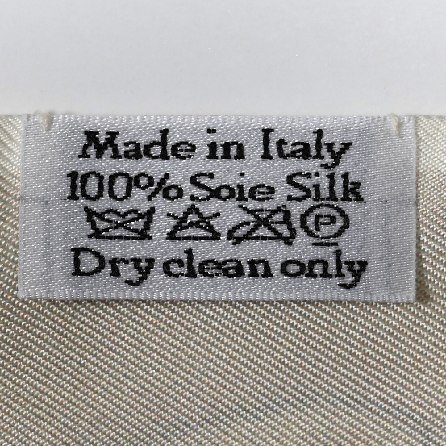 Silk ABCDior Mitzah "A" Scarf Off White Off White