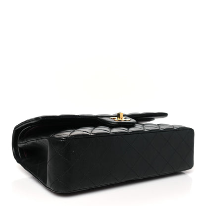 Chanel Lambskin Quilted Medium Double Flap Black 4 of 11