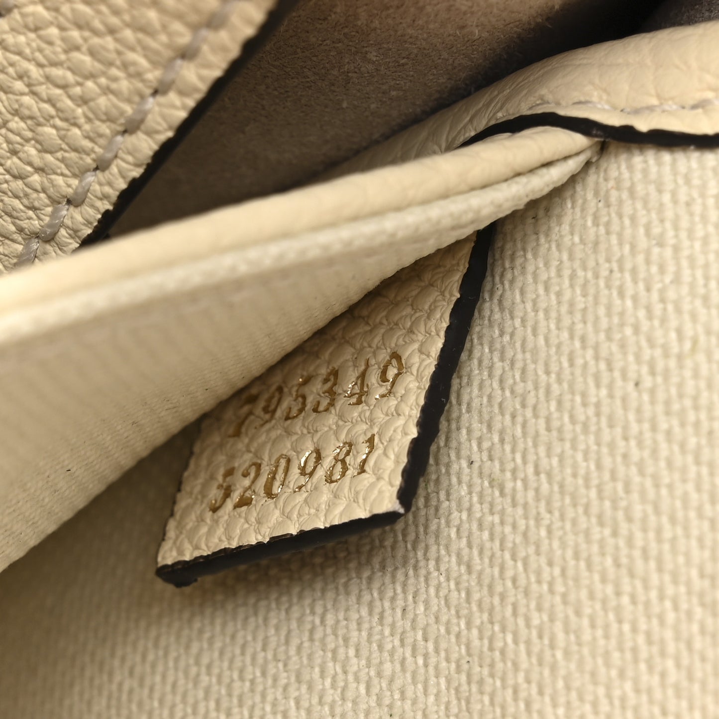 Pebbled Calfskin Small Jackie Tote New Ivoire