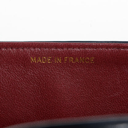 Chanel Lambskin Quilted Small Double Flap Navy 8 of 10