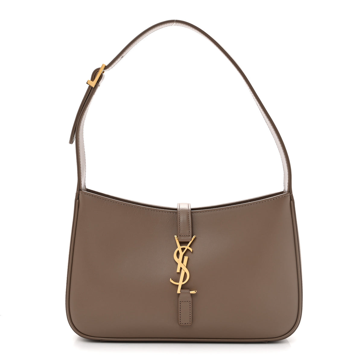 Smooth Calfskin Le 5 A 7 Hobo Taupe