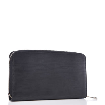 Louis Vuitton Epi Zippy Organizer Wallet Black 3 of 6