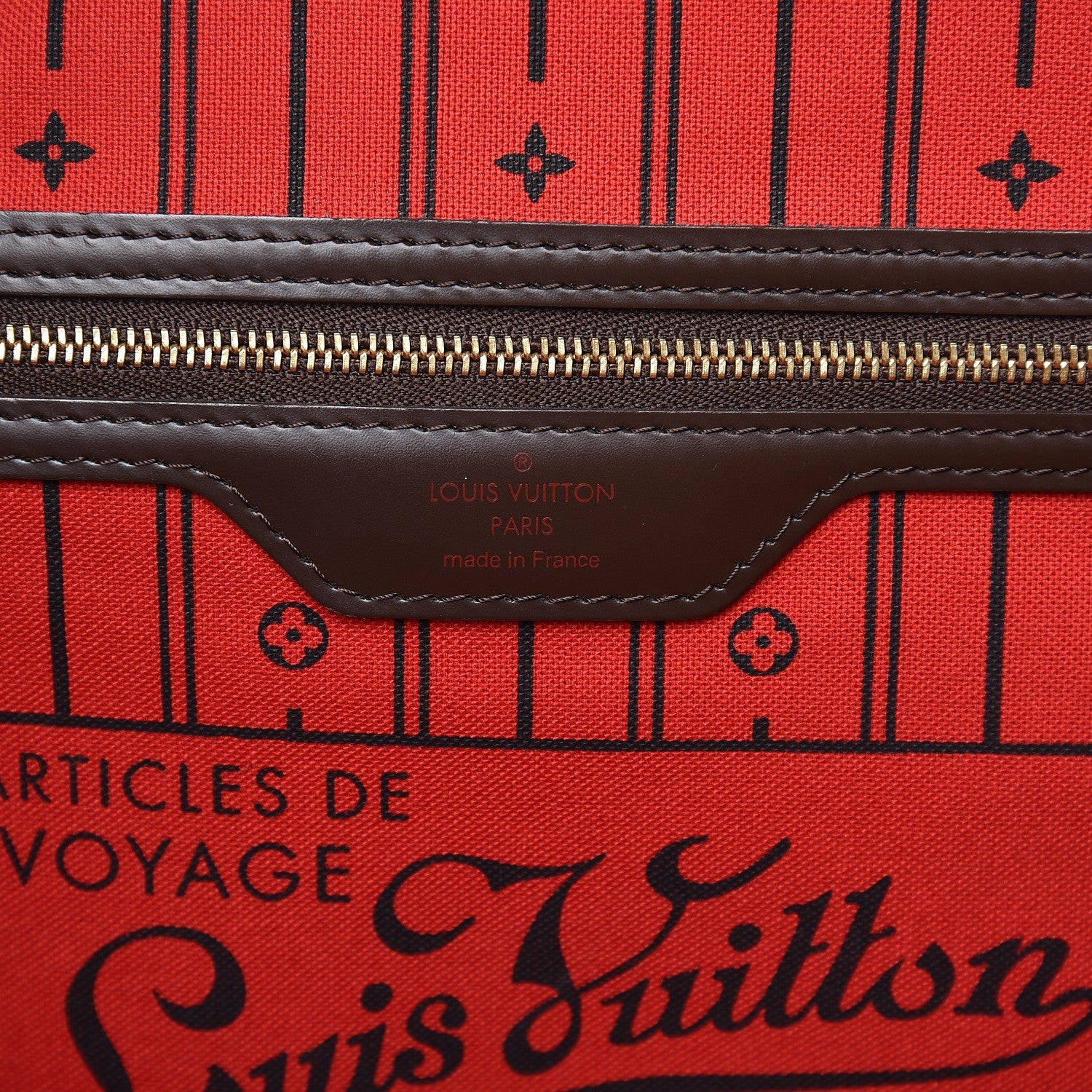 Louis Vuitton Damier Ebene Neverfull GM 6 of 7