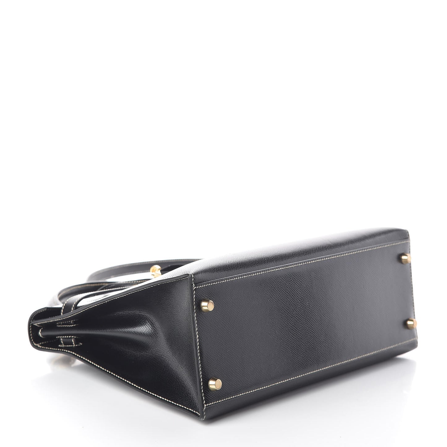 Veau Grain Lisse Kelly Sellier 32 Black