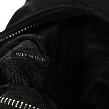 Prada Tessuto Nylon Saffiano Re-Edition 2006 Shoulder Bag Black Black 7 of 14