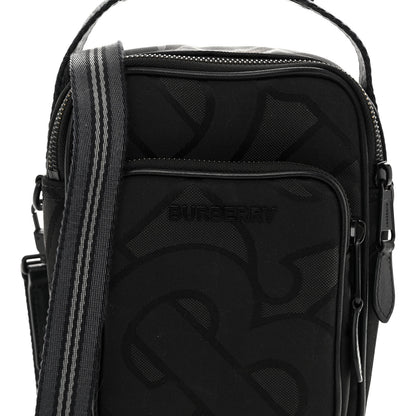 Burberry Jacquard Logo TB Crossbody Bag Black 7 of 9
