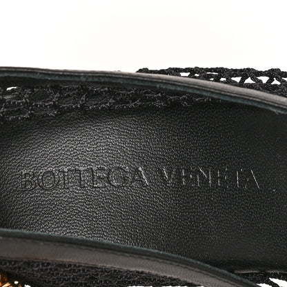 Bottega Veneta Mesh Nappa Chunky Chain Sandals 37 Black 6 of 7