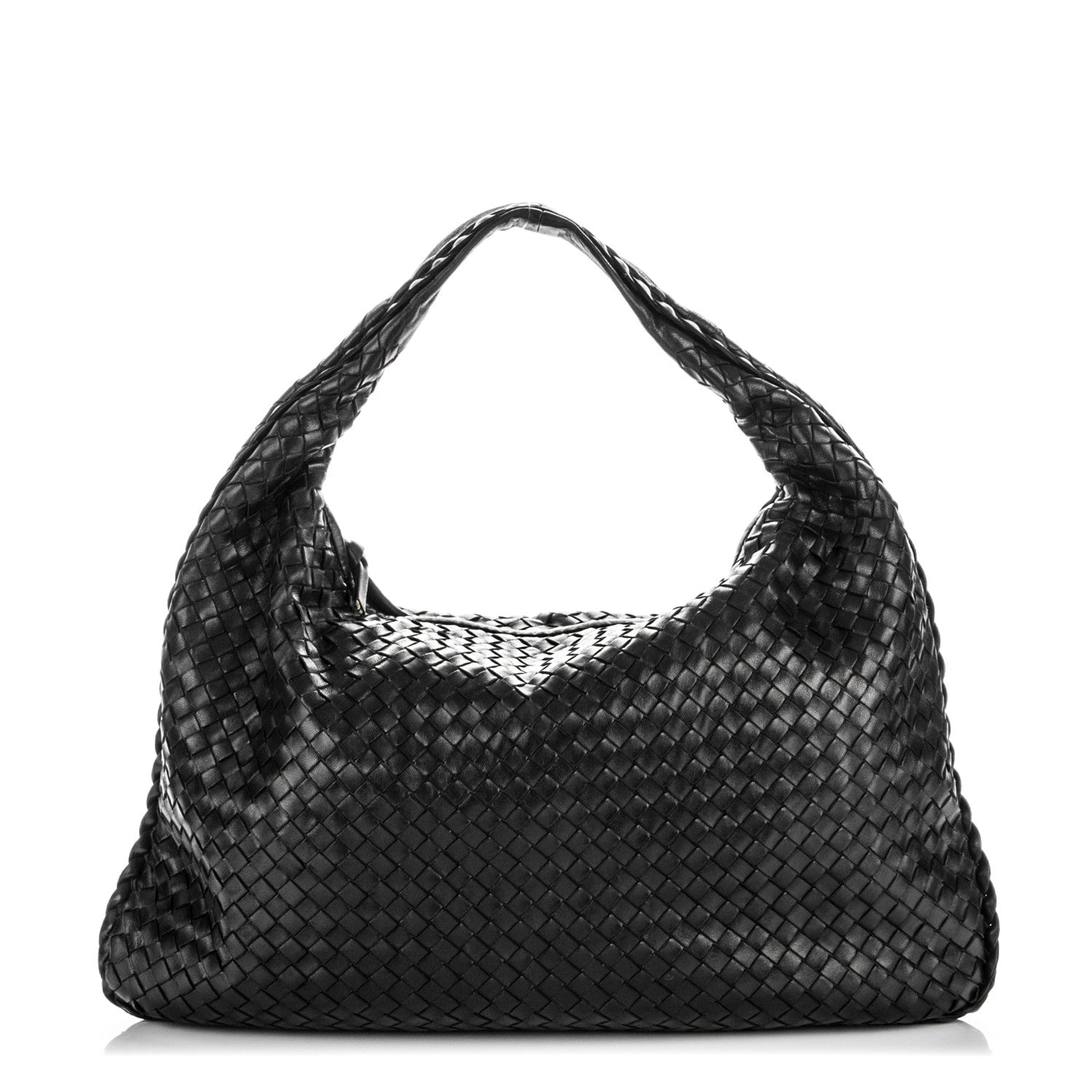 Bottega Veneta Nappa Intrecciato Large Veneta Hobo Nero Black 1 of 5