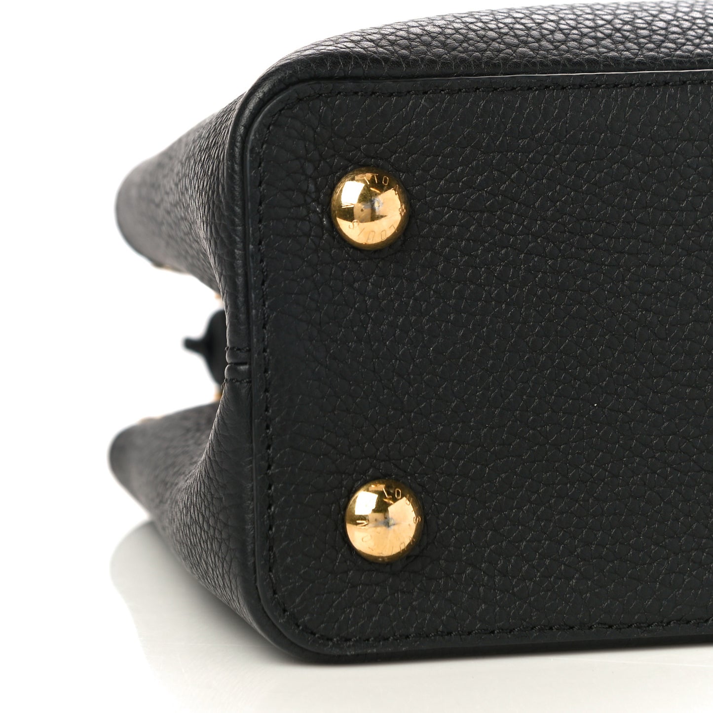 Taurillon Embellished Flower Crown Capucines PM Black
