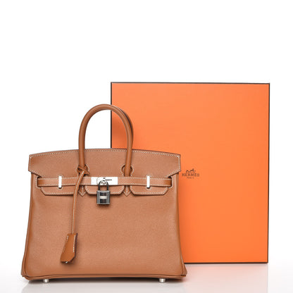 Hermes Epsom Birkin 25 Gold 28 of 28