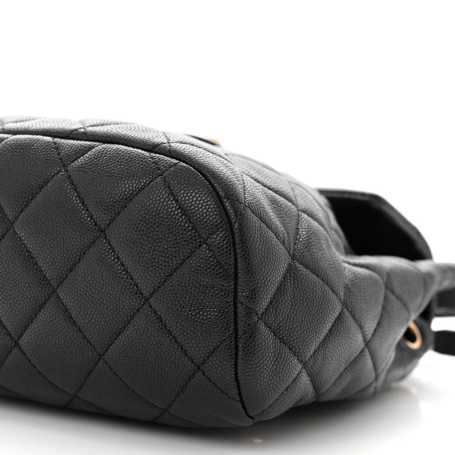 Caviar Quilted Mini Urban Spirit Backpack Black