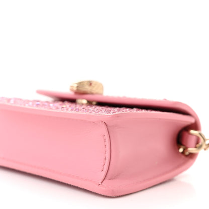 Bulgari Crystal Serpenti Forever Crossbody Pink 9 of 9