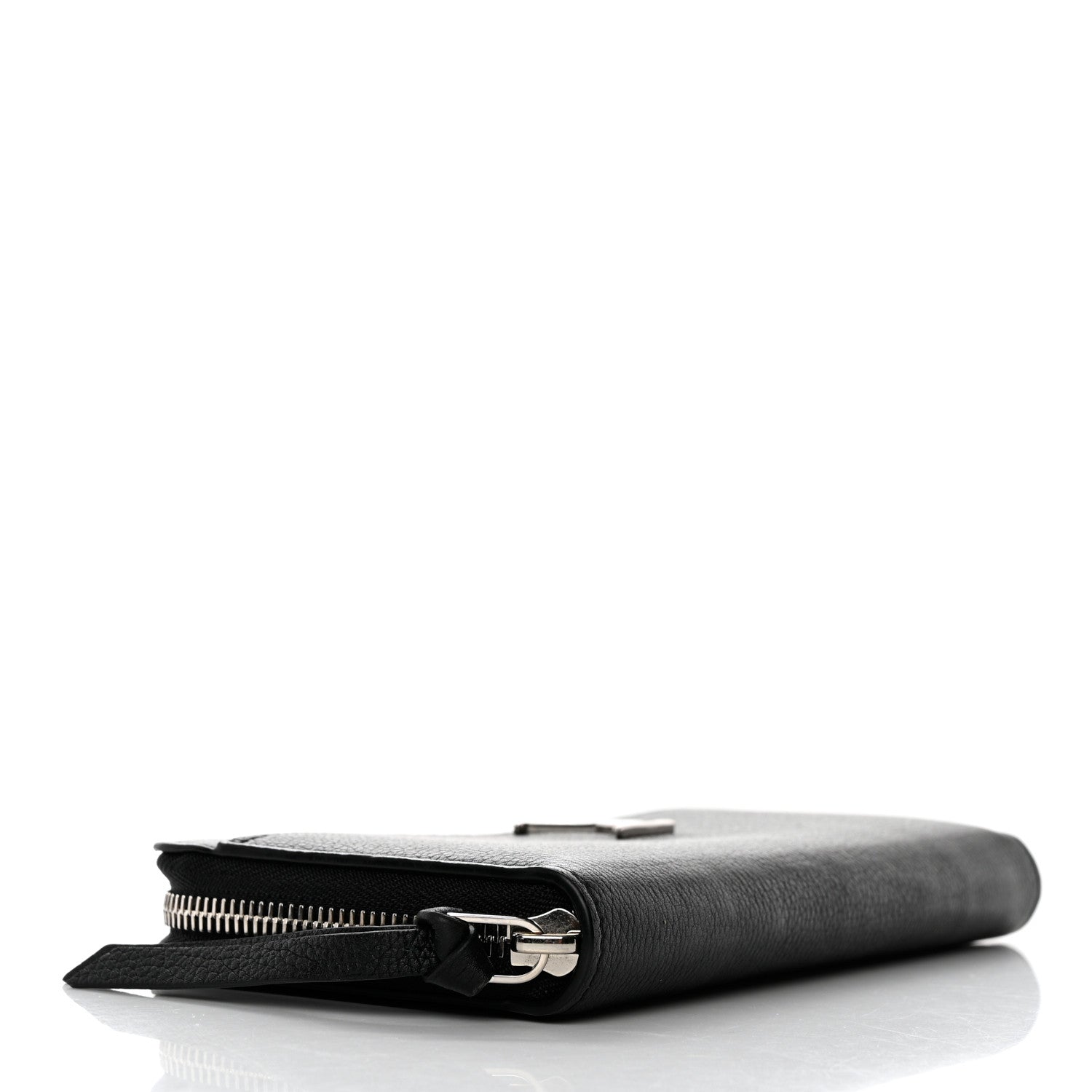 Louis Vuitton Calfskin Zippy Lockme Wallet Black 4 of 8