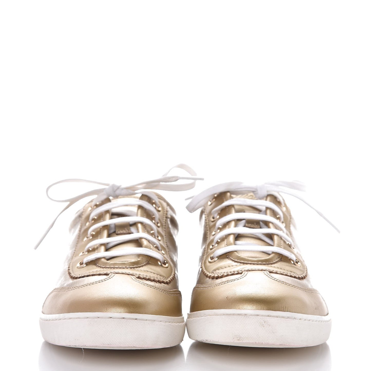 Imprime Monogram Mens Barcelona Sneakers 39.5 Champagne