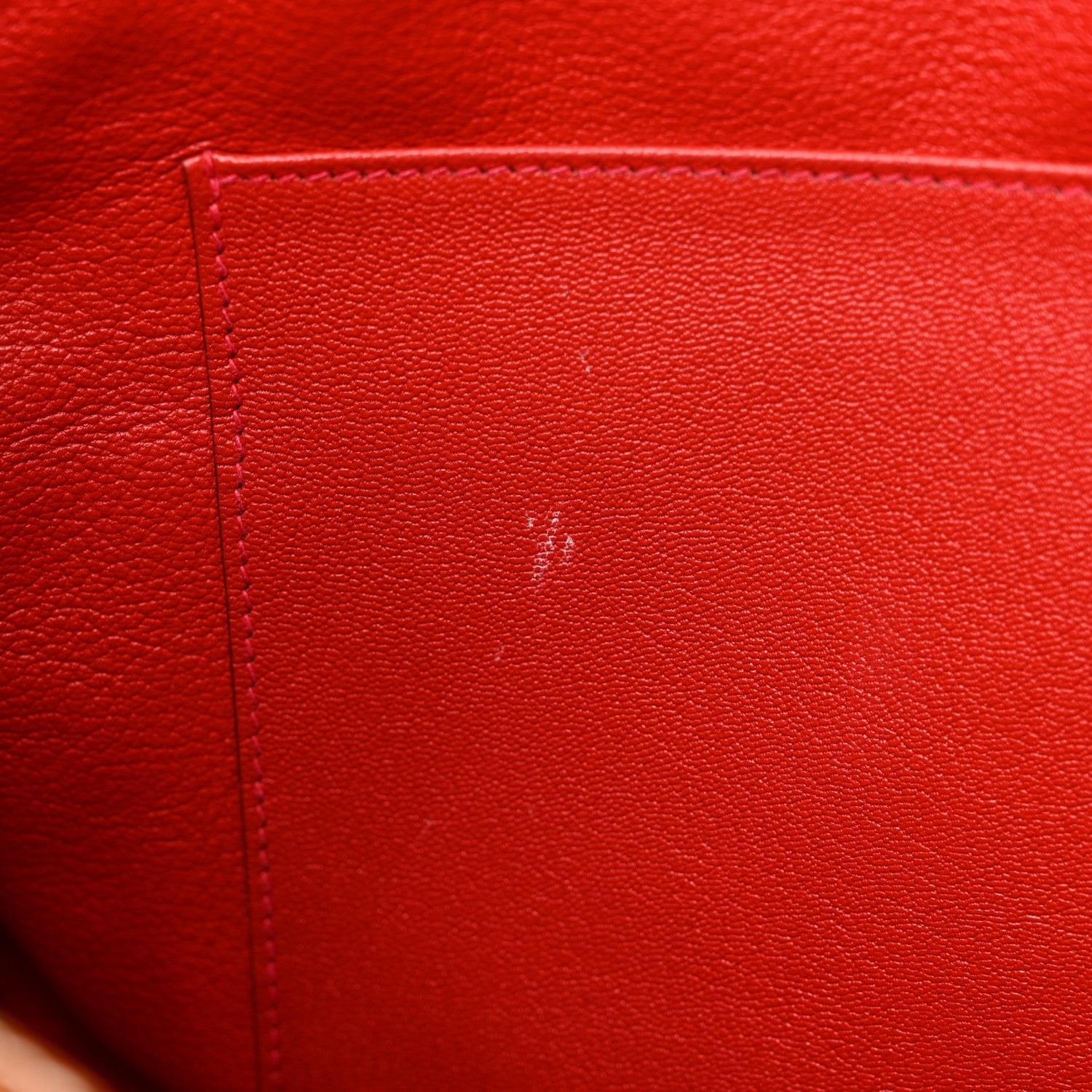 Hermes Togo Verso Birkin 35 Gold Geranium 12 of 14